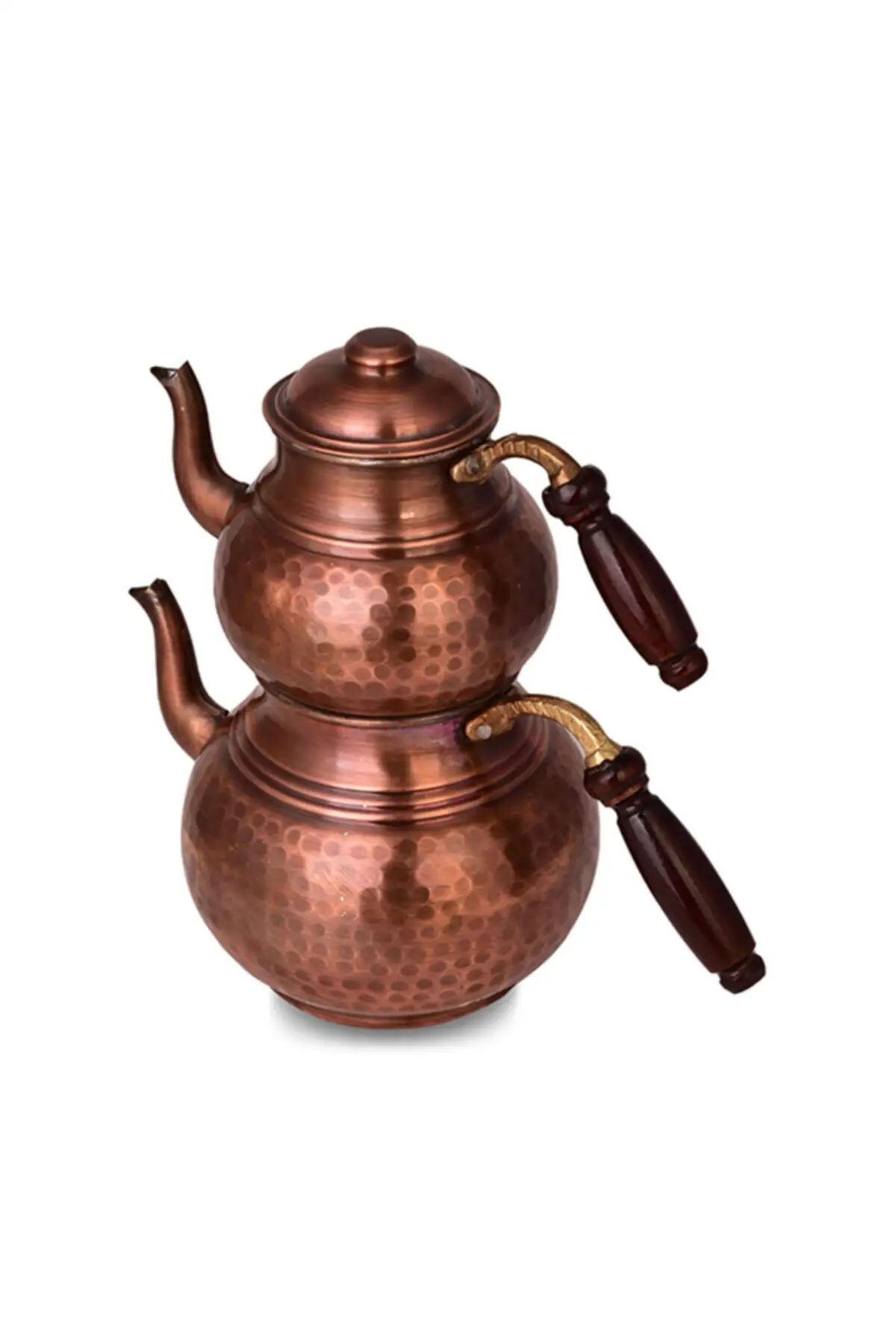 

DOLBOVI tattoo copper tumbled teapot-1 Cooper Tea Pots Handmade