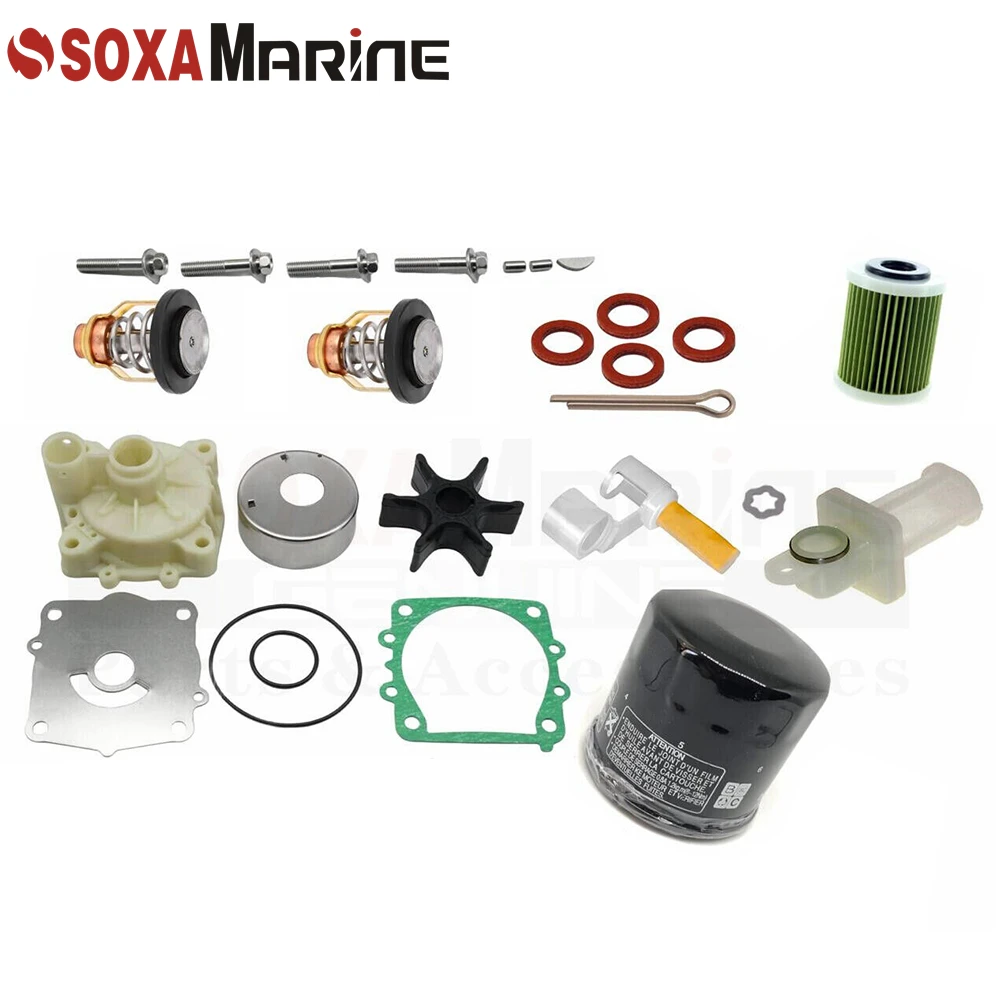 100 Hours Outboard Maintenance Service Kit for Yamaha F200C F225B Marine Motors