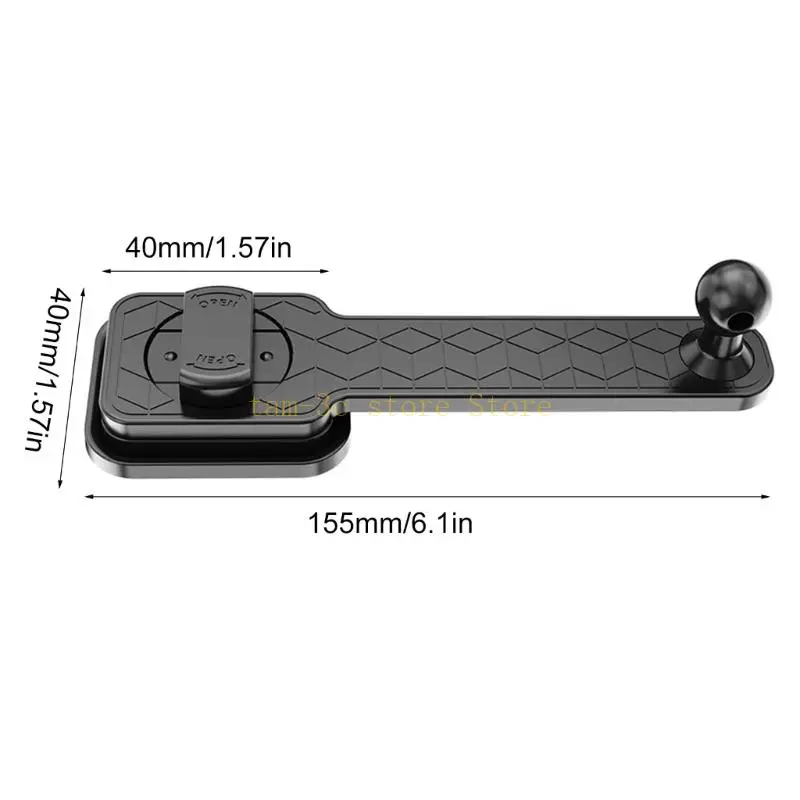 Универсальное автомобильное крепление для вентиляционного отверстия с круглой головкой 17 мм для автомобильной подставки для