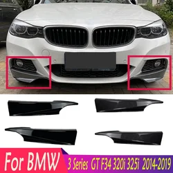 Hot Sale For BMW 2014-2019 3 Series GT F34 320i 325i M Sport Front Bumper Spoiler Side Cover Diffuser Splitter Corner Body Kits