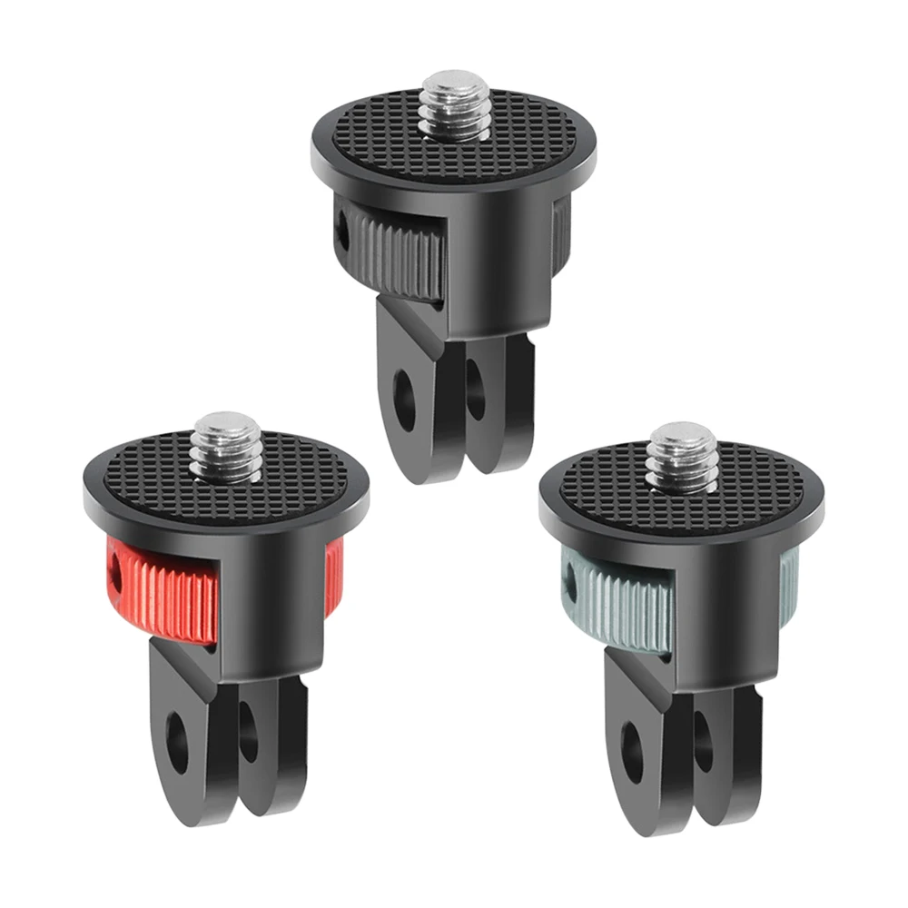 1/4 برغي محول واجهة 1/4 ترايبود صغير محول ل GoPro 11 10 9 8 7 DJI Insta360 X2 X3 R DJI عمل كاميرا الملحقات