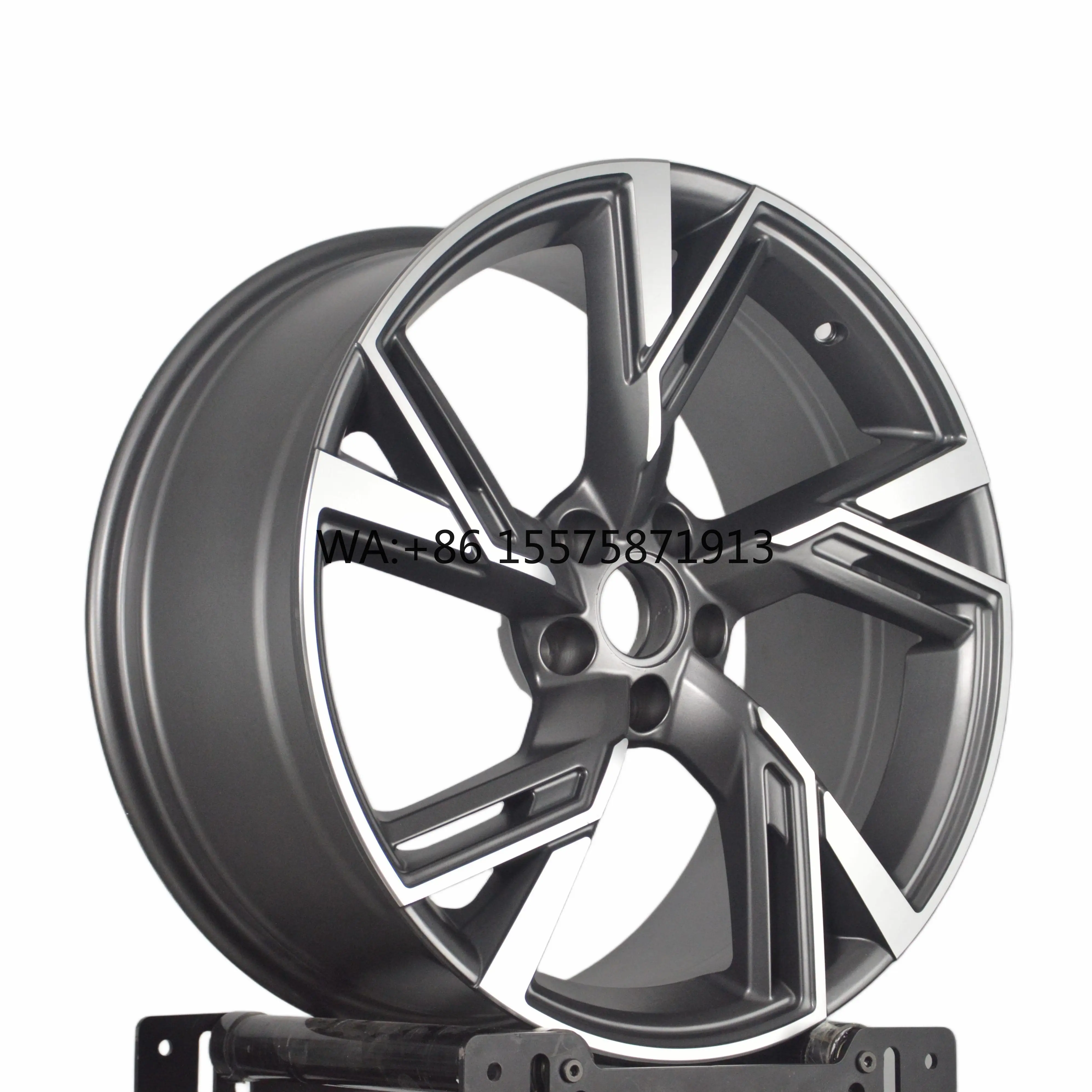 

For Direct Price Monoblock Forged Audi RS Style Rims Modern Blade Design for German Performance Sport Car Modification