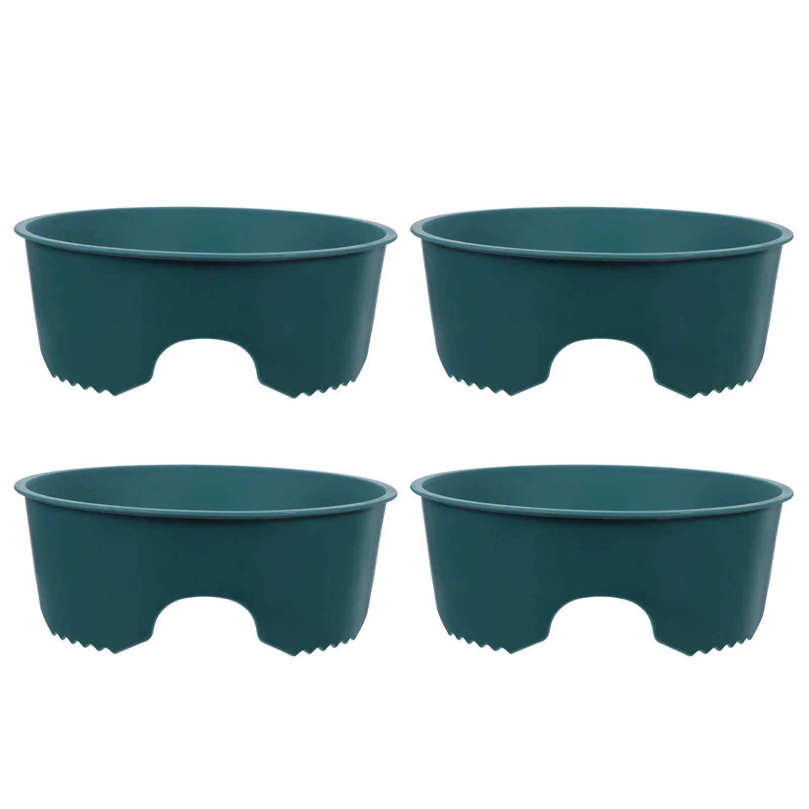 4Pcs Planting Grow Rings Garden Plant Isolation Barrier Root Protection for Vegetable Tomato Flower Beds 8.58 Inch