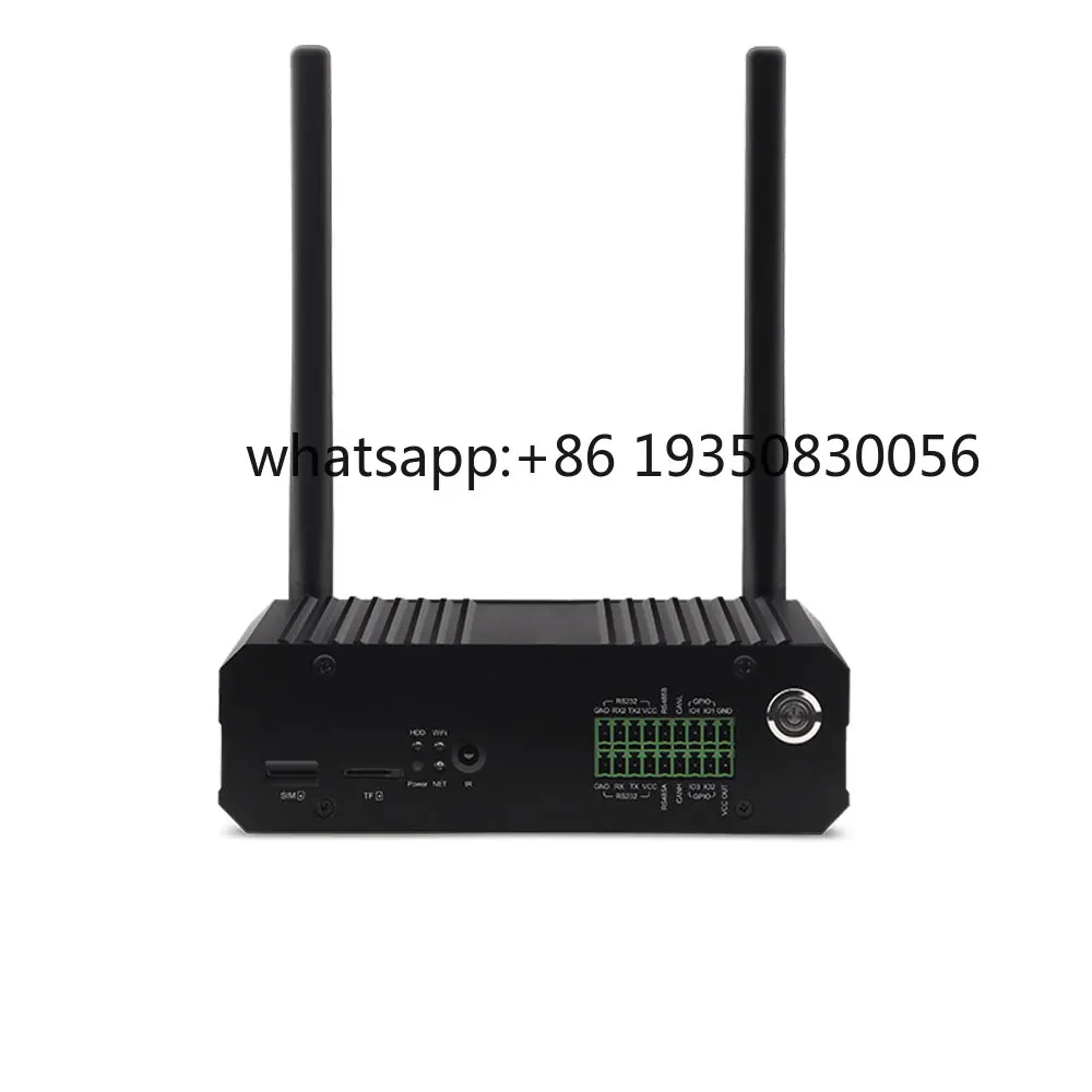 RK3588 Octa-Core Industrial Grade Mini PC with Gigabit Ethernet WiFi6 for Bluetooth 5G 4G LTE Fanless Micro Arm CPU Embedded