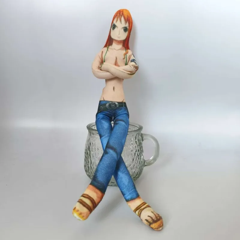 دمية كرتونية إبداعية من قطعة واحدة على شكل قرد د. لوفي نيكو روبن مع أطراف متحركة لعبة تجريدية هدية للأصدقاء #2