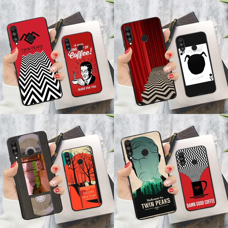 Twin Peaks poster For Huawei Nova Y91 Y60 Y70 Y90 Y61 3i 7i 8i 11i Nova 11 9 10 SE P20 P40 Lite P30 Pro Case