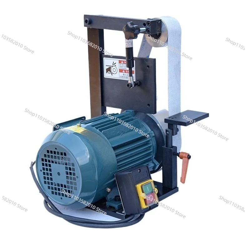 

220V 380V Mini Stainless Steel Grinder Furniture Electric Knife Boot Vertical Bench Belt Sander Sander