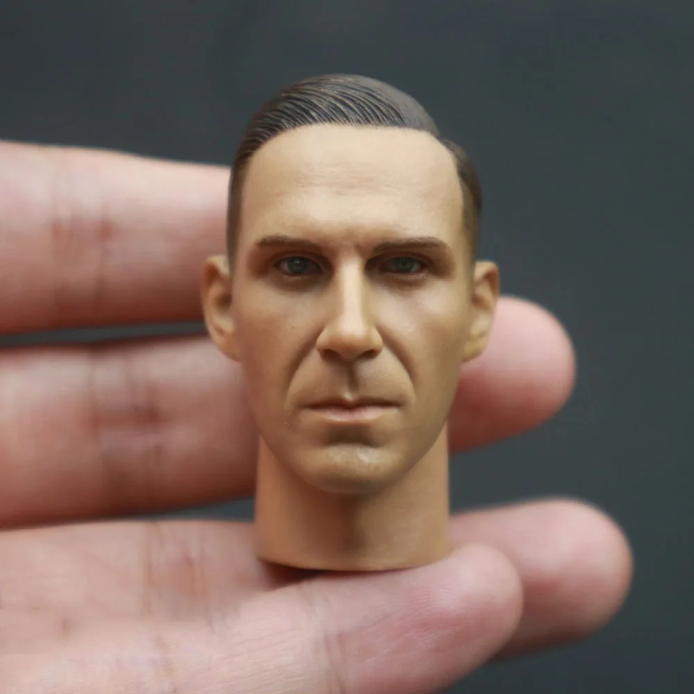 

Big Sale 1/6th WWII Series Male Soldier Head Sculpture Carving Model For 12inch Action Figures DIY