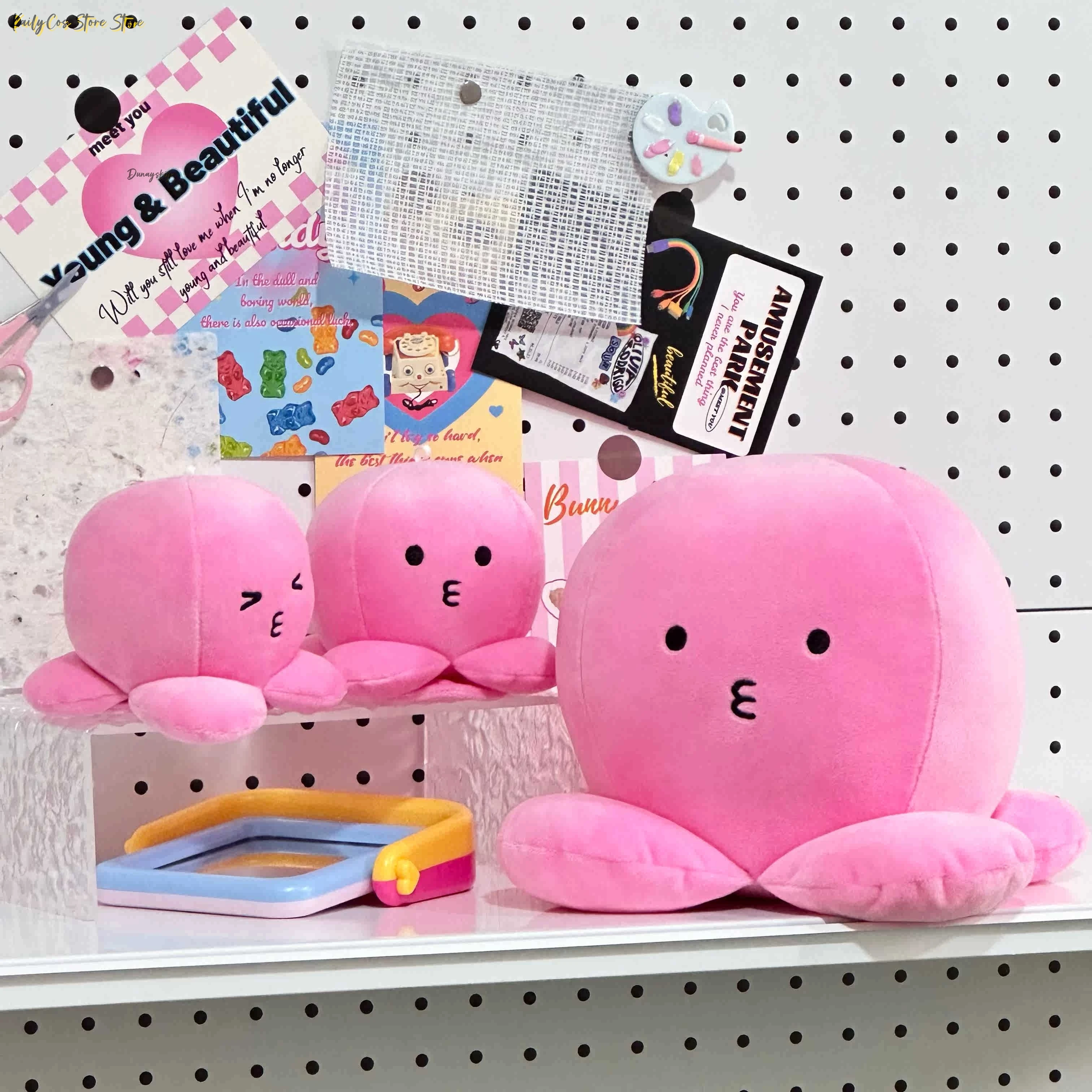 

Аниме Takopii no Genzai Octopus, украшение для косплея, плюшевый реквизит на Хэллоуин, костюм, плюшевый милый мягкий реквизит, маскировочные костюмы 10 см 20 см