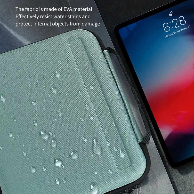 EVA Multi-functional Storage Bag For Huawei MatePad 11.5 S 11 PaperMatte Air11.5 T10S T10 SE 10.1 10.4 Pro11 10.8 M6 Pro13.2