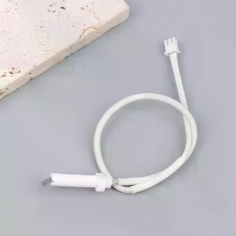 Electric Ceramic Furnace Temperature Sensing Wire Electrode Spark Plug With Wire Ignition For Gas Cooker