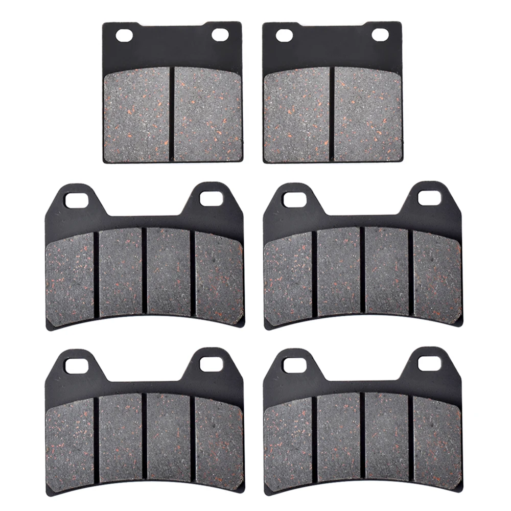 Motorcycle Brake Pads Disks Rear and  Front  For SUZUKI GSX 400 Impulse 1999FSV/FSK1 (GK7B ) lnazuma 2000 1200 FSW/FSX  Inazuma