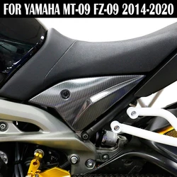 Carbon Fiber Side Panels Cover Fairing Cowl Plate Cover For Yamaha MT-09 FZ 09 MT09 FZ09 MT 09 2014 2015 2016 2017 2018 2019 20