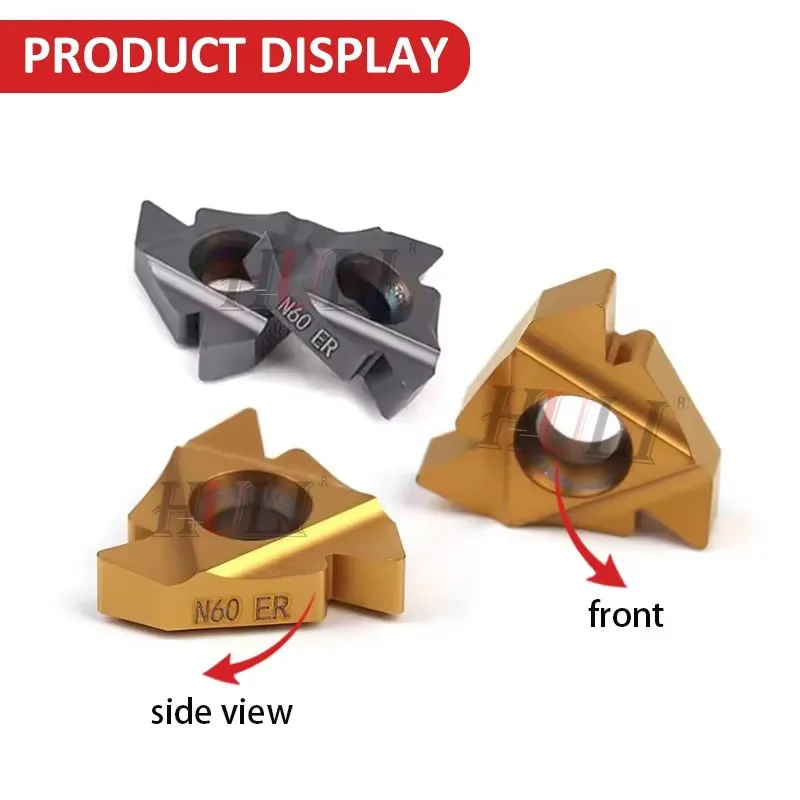 22ER/IR N55 N60 LDA LDC DESKAR100% Original Numerical Control Tool Internal External Threaded Tool For Steel And Stainless Steel