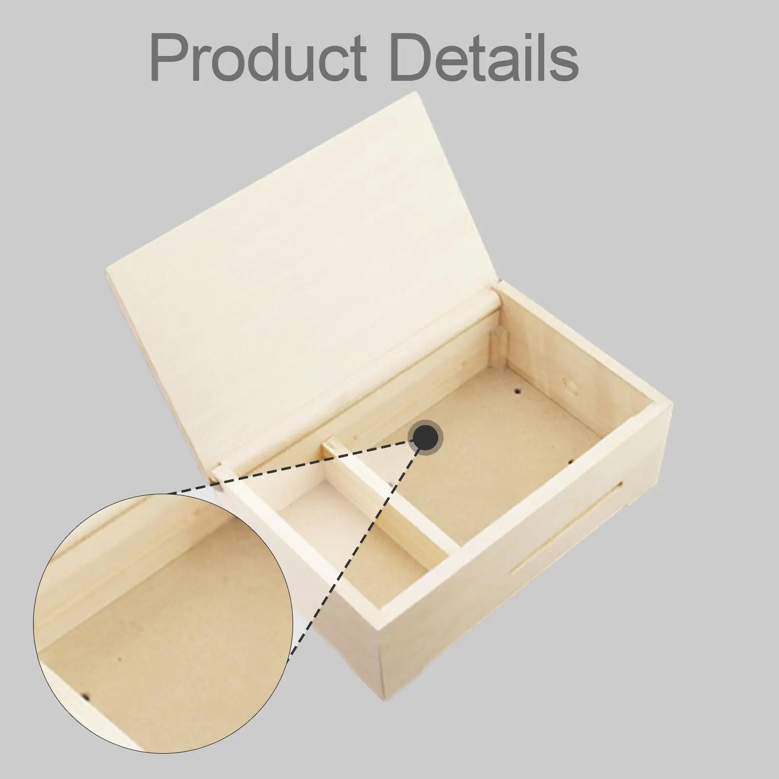 Unique Wooden Music Box 30 Note Movement Hand Crank Gift for Creative DIY Assembly for Musicians and Hobbyists