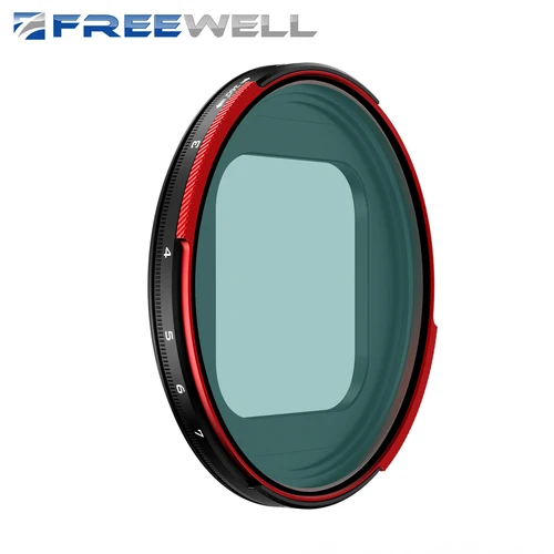 Filtro Freewell Sherpa VND/CPL 3-7 paradas Compatible con fundas de la serie Freewell iPhone y accesorios de fotografía Genius Rig Cage