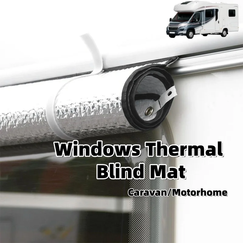 RV SunShade Windshield Sunshades Windows Thermal Blind Mat Privacy Blind Sun Shade Cover For Caravan Motohome Camper