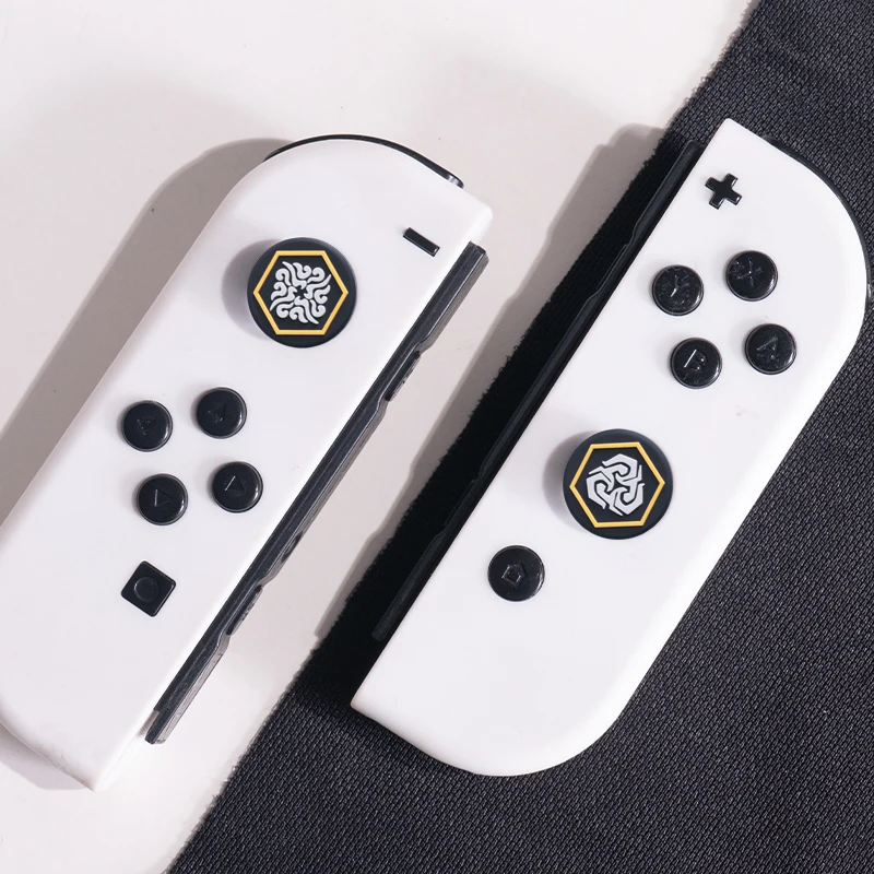 Silicone Thumb Stick Grip Cap Joystick Cover For Sony PS5 PS4 Slim Xbox One Series X/S Black Myth Wukong Switch Pro NS Oled/Lite