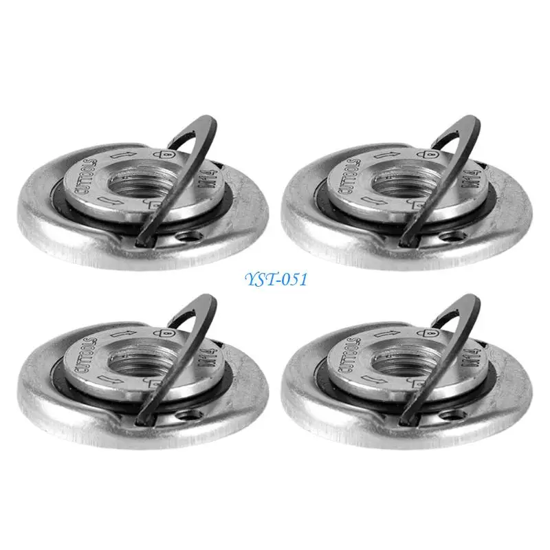E15A Lightweight Portable M14 Nut Angled Grinder Backing Plate Secure Connection Design