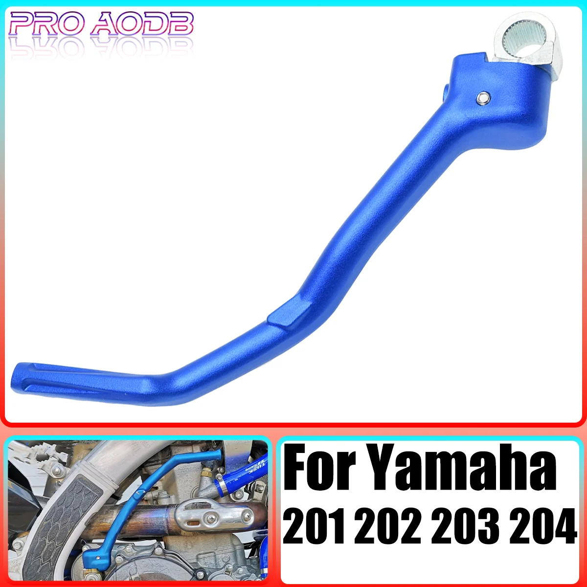 

For Yamaha YZ125 YZ250 YZ250F YZ250X YZ250FX YZ450F YZ450FX WR250F WR450F Motorcycle CNC Forged Kick Start Starter Lever Pedal