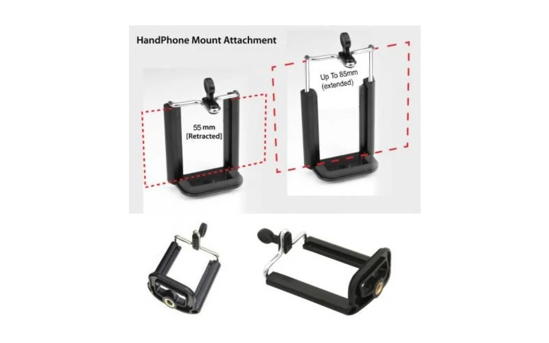 Phone Holder Tripod Connection Apparatus