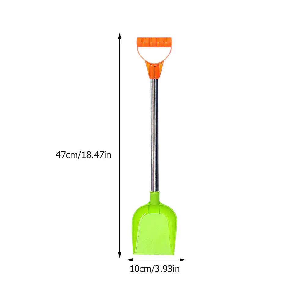 Ensemble de 3 pelles à neige pour enfants, pelles à neige portables pour l'hiver, couleur aléatoire, pelle à sable d'extérieur pour la plage