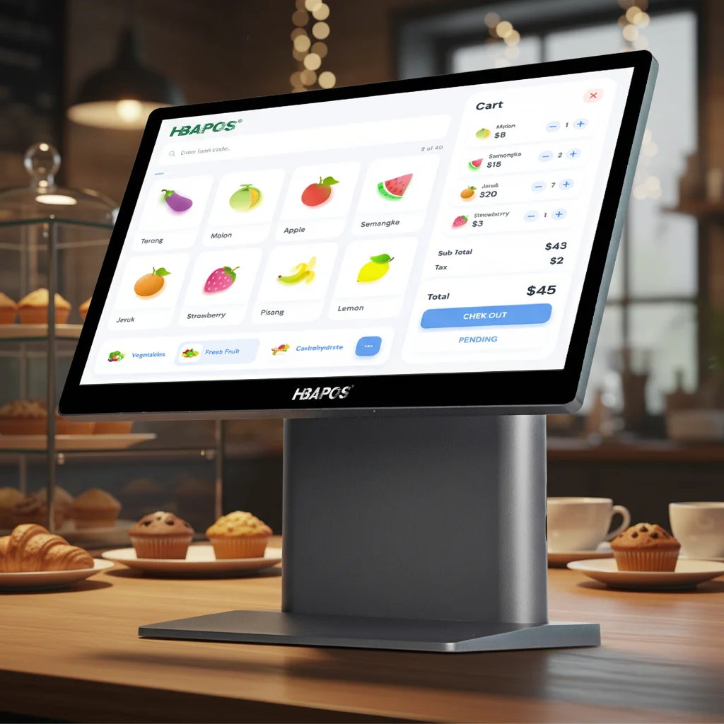 ATV&UTVWholesale 15.6 Inch Touch Screen Pos System Retail All in One Pos Machine for Coffee Shops