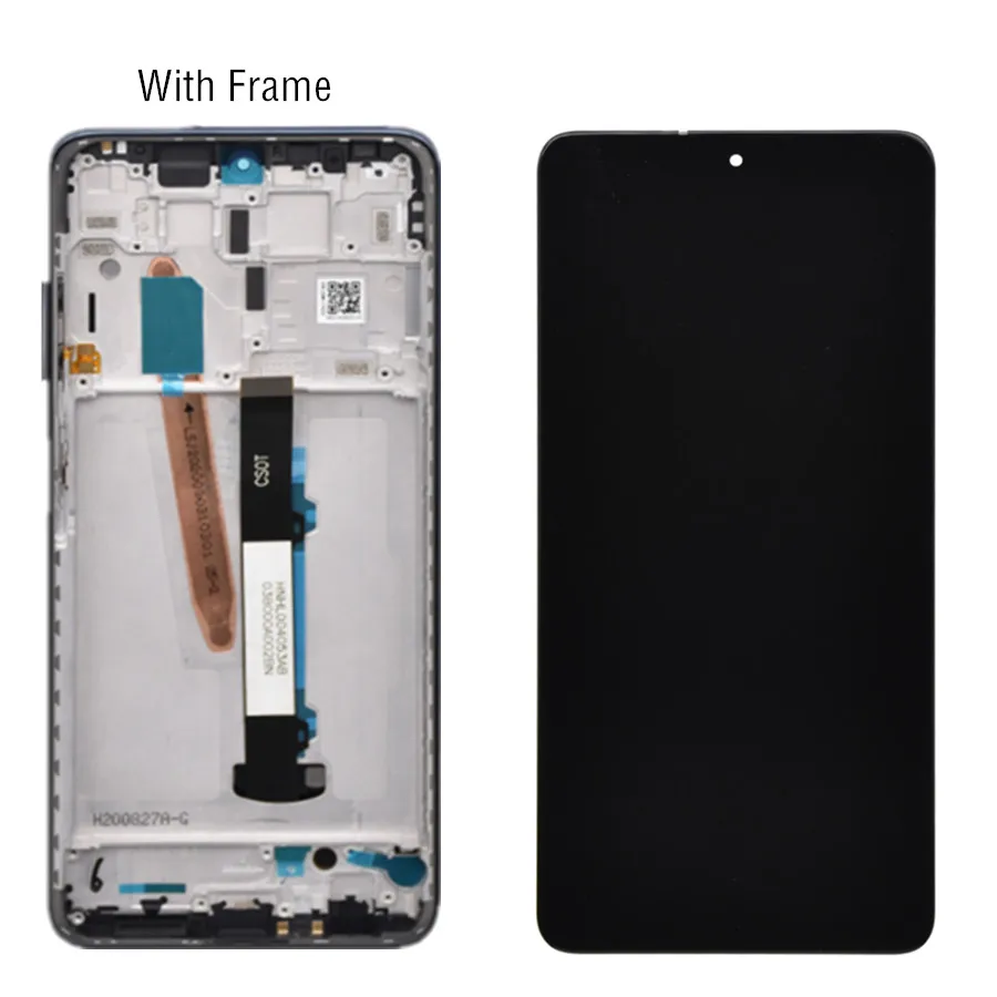 6.6\'\' Display For Xiaomi POCO X3 GT 21061110AG LCD Touch Screen Digitizer Assembly New POCO X3GT Replacement With Frame