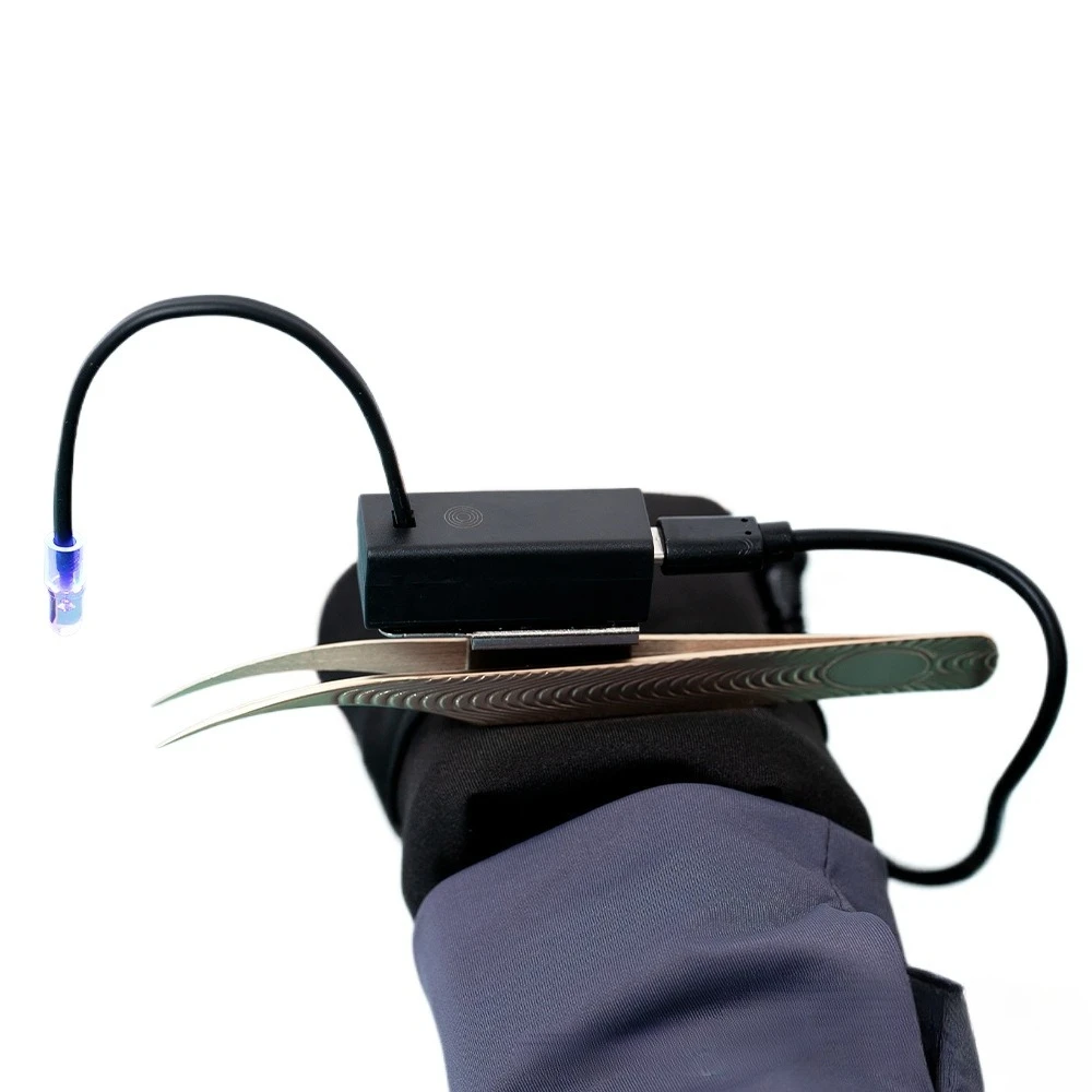 

Free Shipping LED UV Grafting Eyelash Light Glue Curing Phototherapy Light Eyelash Light UV Tweezers