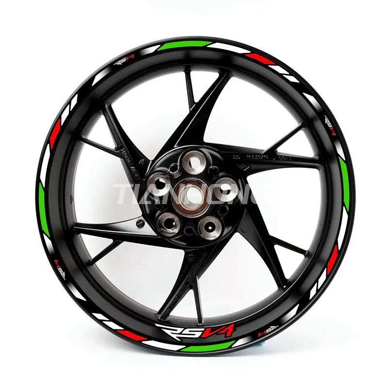 

Suitable for Apulia GPR150R/125/250RS660 V4 modified wheel hub sticker decals reflective waterproof