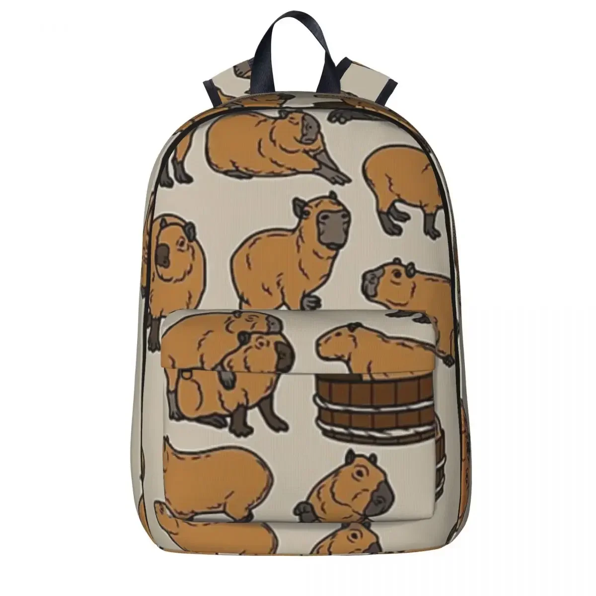 Never Enough Capybaras Backpack Woman Backpacks Boys Girls Bookbag Fashion Children School Bags Portability Laptop Rucksack