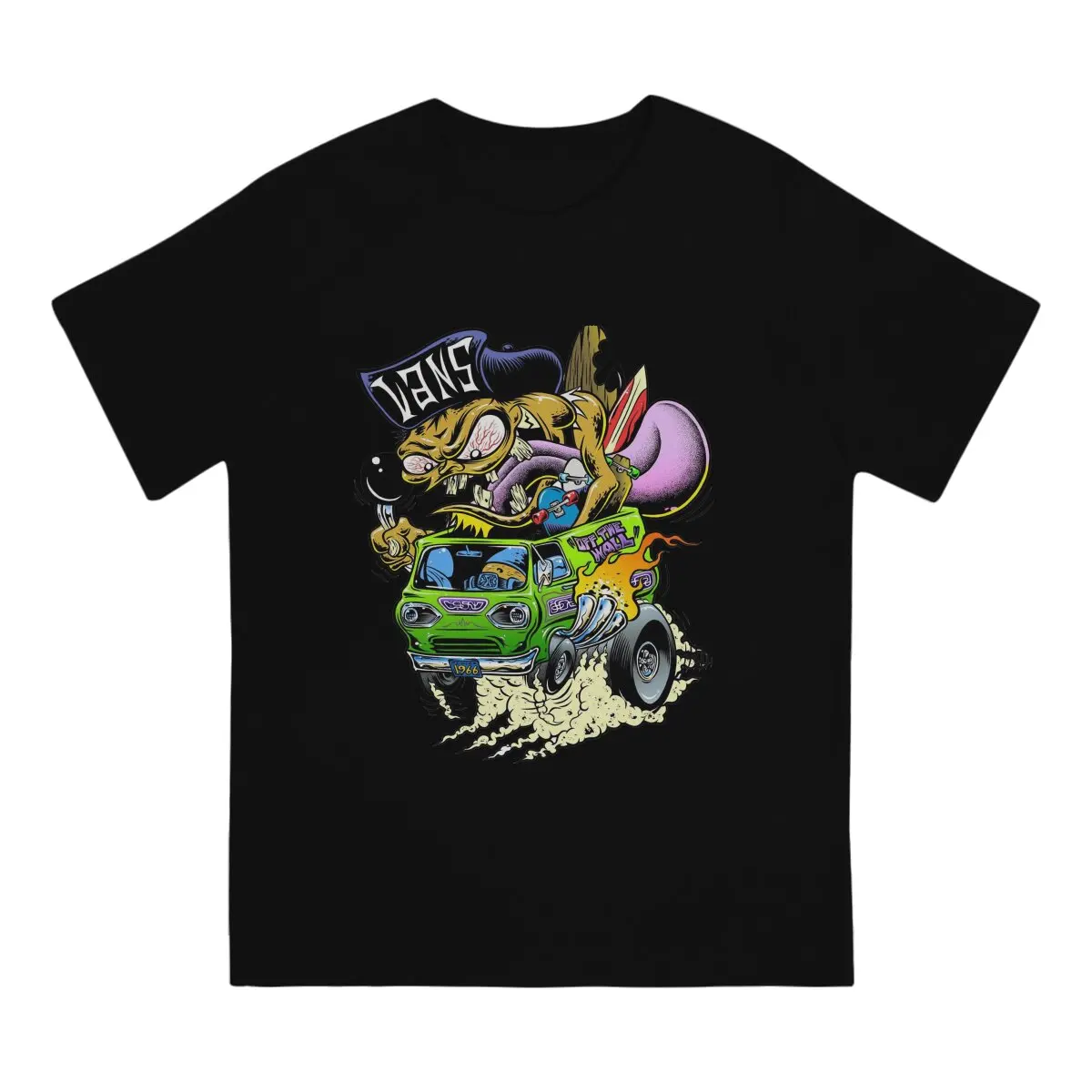 Tales of the Rat Fink John Goodman Man TShirt Car Distinctive T Shirt Harajuku Streetwear New Trend