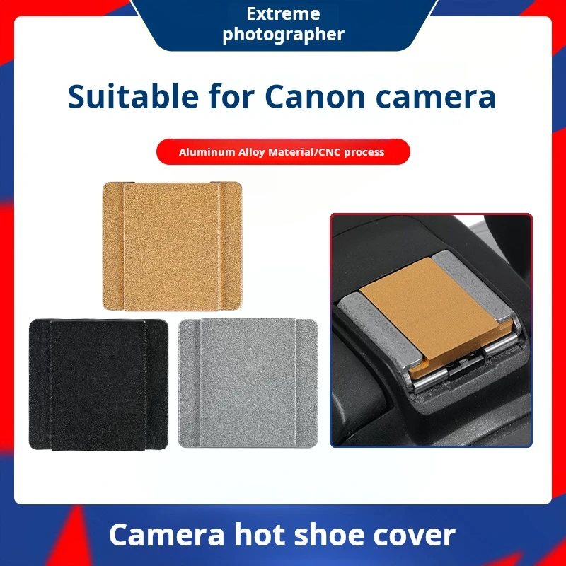 

Aluminum Alloy hot Shoe Cover Suitable for Fuji Mirrorless XS10/20 XT50 XE4 XT30 Camera hot Shoe Dust Cover