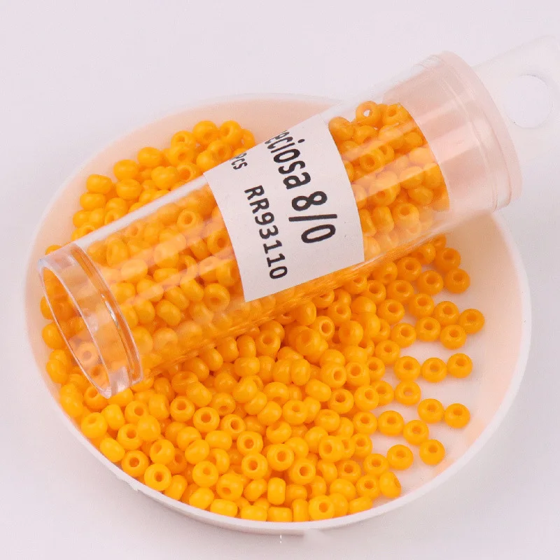 Meistverkaufte Perlen Material Original Baoshi Osha Saatperlen 10g/Flasche 8/0 Opake Baoshi Osha Perlen für DIY Alle Arten von Handarbeiten – Detail 4