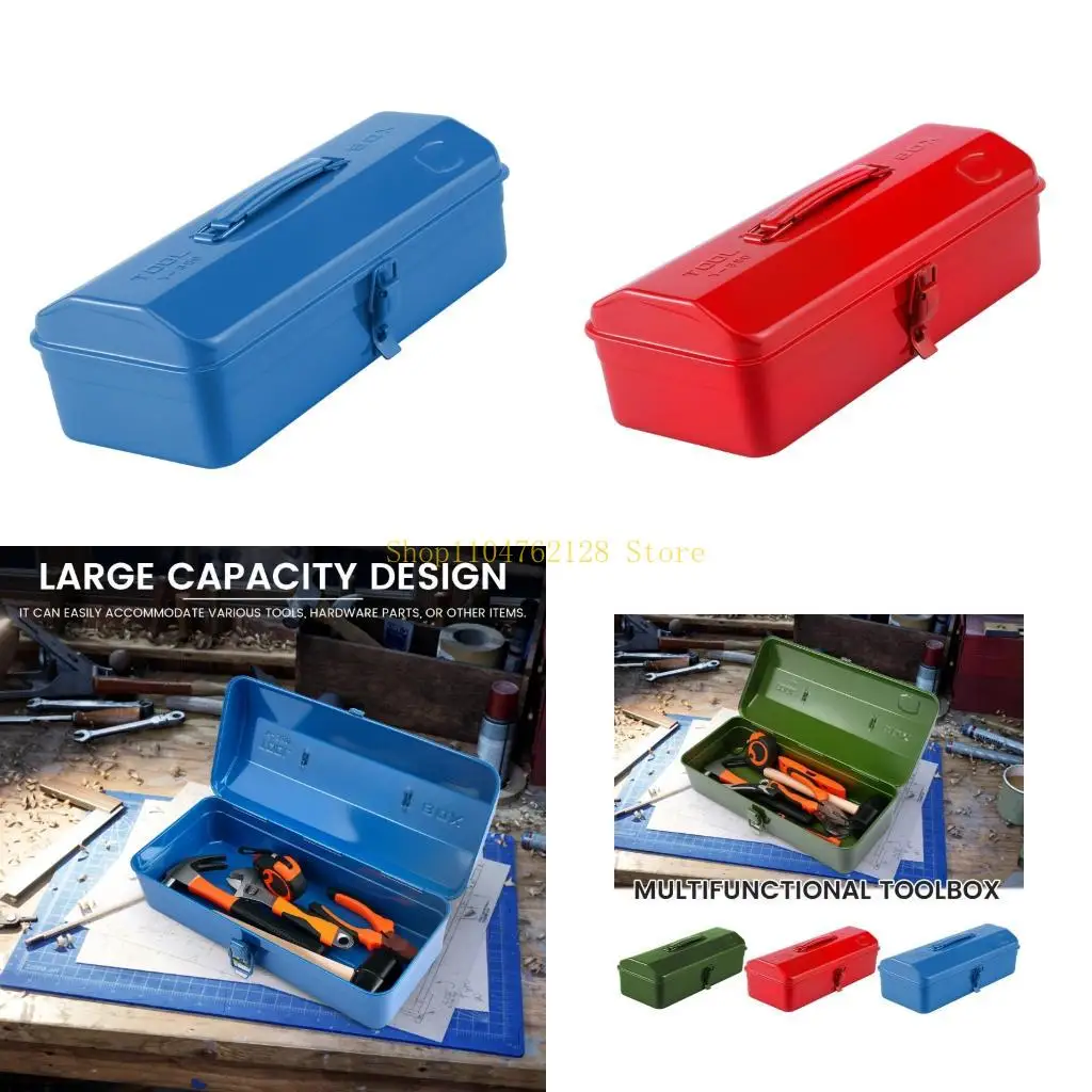 Multi Layer Metal Tool Container Reinforced Iron Frame Ergonomic Grip For Workshop best sale