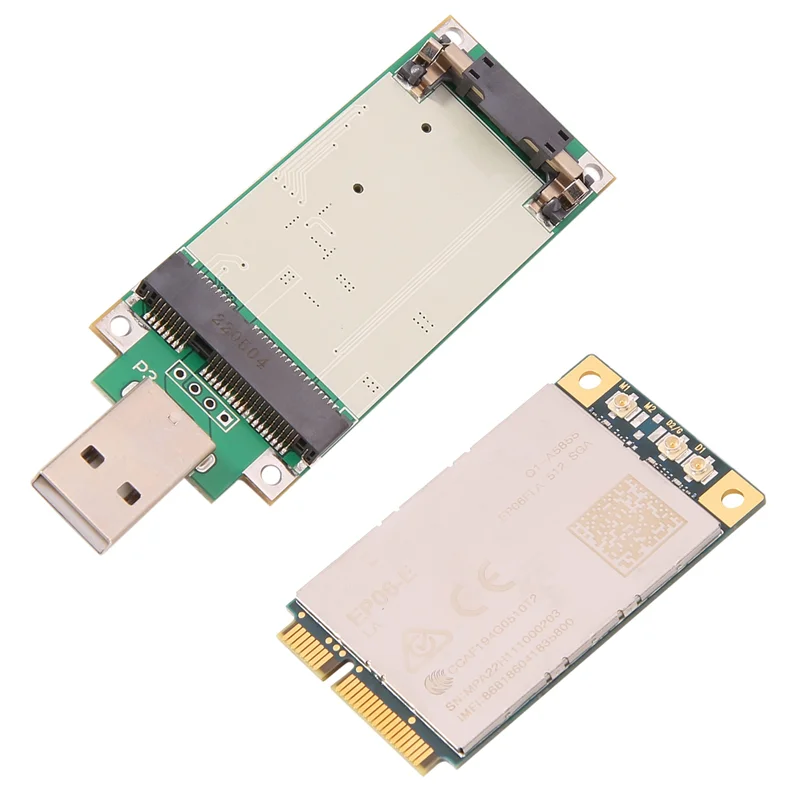 

Quectel EP06-E Mini Pcie LTE 4G Module IoT/M2M-Optimized LTE-A Cat 6 Module with USB Adapter B