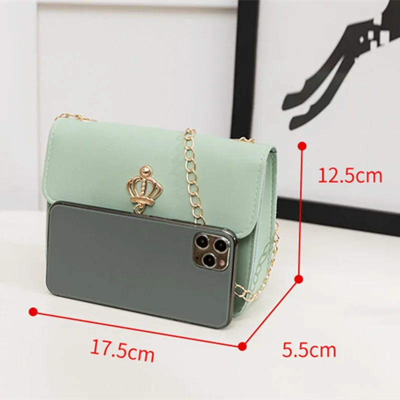 Fashion Women Bag Over The Shoulder Small Flap Crossbody Bags Messenger Bag for Girl Handbag Ladies Phone Purse