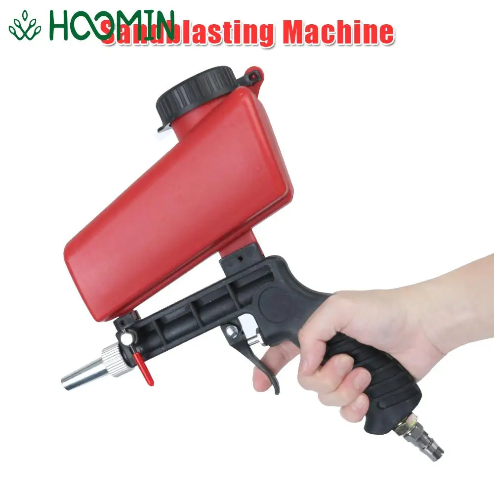 

Sandblasting Gun 90psi Adjustable Handheld Pneumatic Blasting Gun Set Portable Gravity Sand Blaster Small Sand Blasting Machine