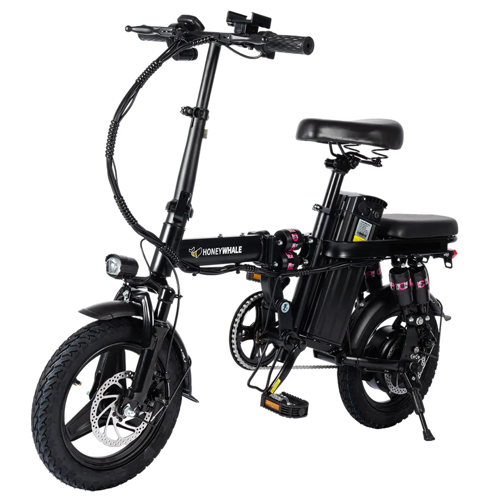 Honey Whale S6 Pro  Electric Bike 350W Motor 15Ah Battery 14*2.125