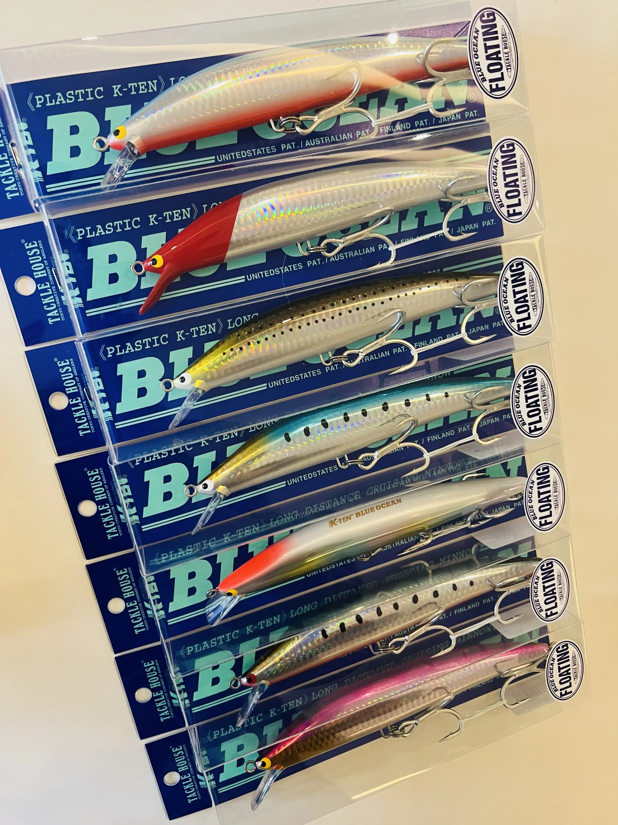 

Tackle House k ten Blue Ocean Floating Hard bait for Fishing lure Bait 100% original 175mm 48g
