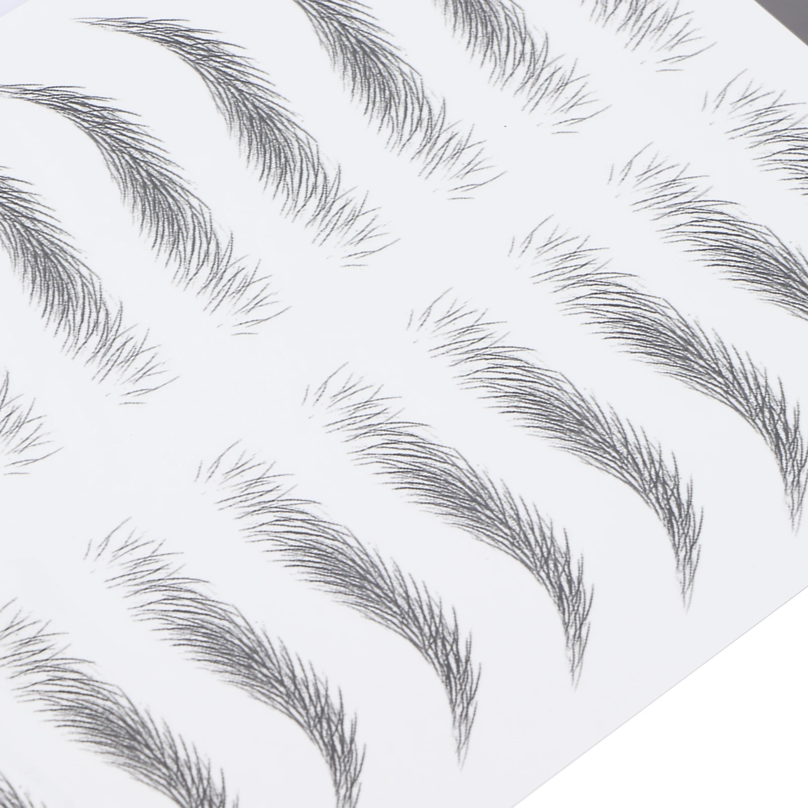 Long Lasting Eyebrow Transfers Sticker Household Portable Waterproof Safe Women Black Eyebrow Tattoo Sticker Makeup Tools