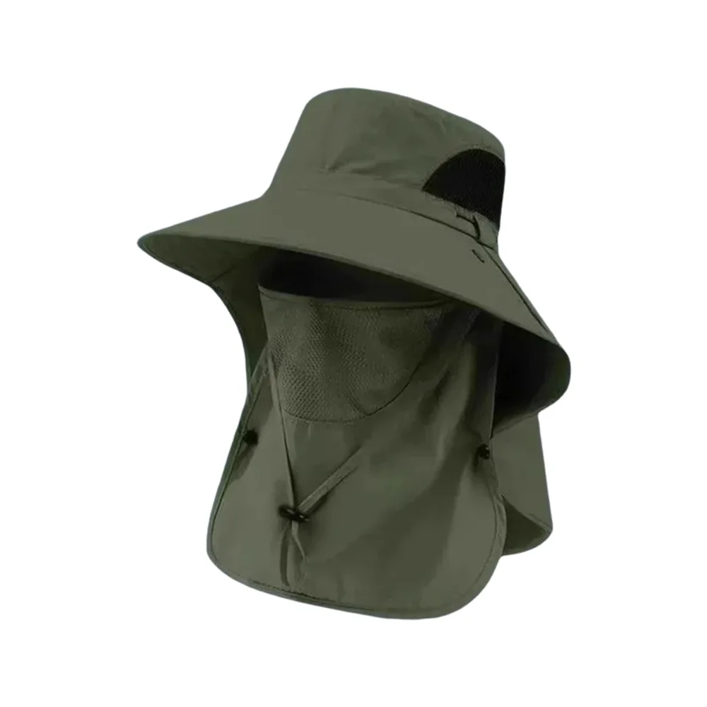 AliExpress NONE Outdoor Unisex Summer Hat UV Protection Breathable Fishing Cap Sunshade Neck Protection Cycling And Climbing Hat Waterproof