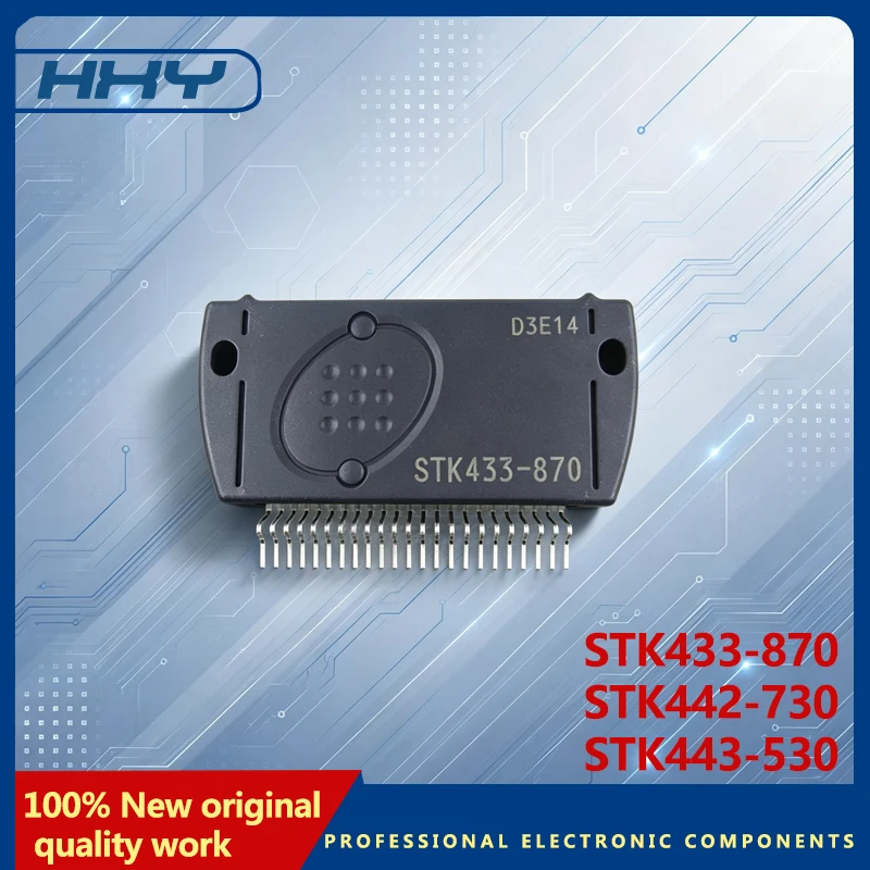 100% New original STK433-870 STK442-730 STK443-530 Audio power amplifier modules in Stock