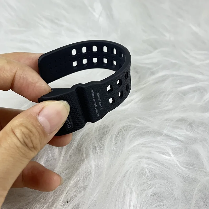 SKMEI 1251 1025 1243 1384Sports Watches Accessories Adjustable Replacement Watch Strap Band Silicone Rubber Plastic Watchbands