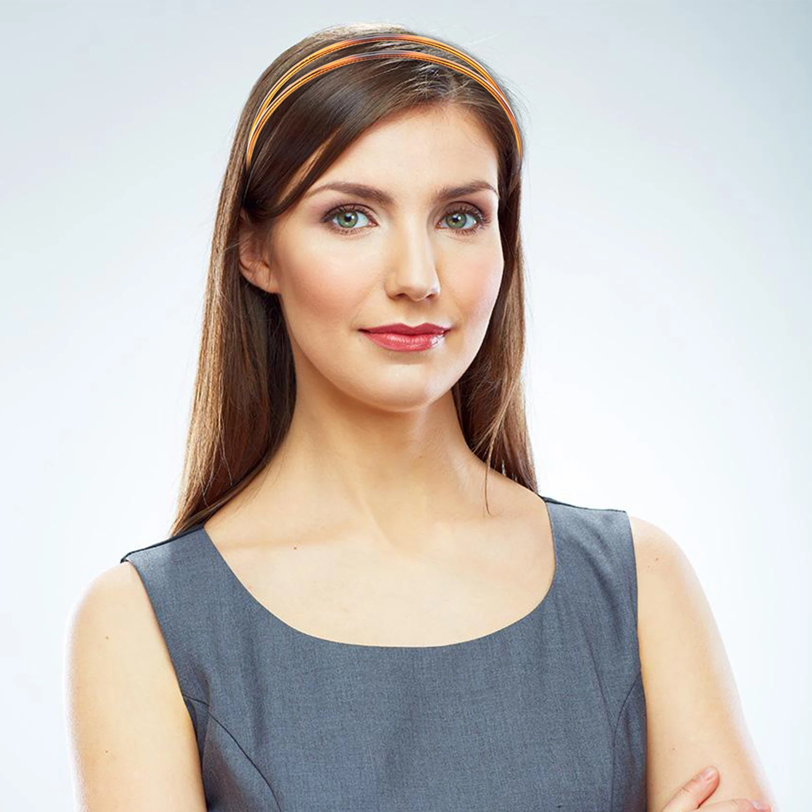 

2pcs Anti-Slip Hoop For Women Fashion Fashion Hoop Band Party Wedding Women Hair Daily Use Girls Hair Accessory