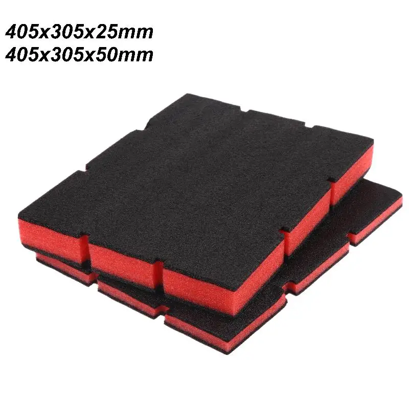 1Pcs Shockproof Red & Black Foam Insert Foam Tool Organizer Inserts For 48-22-8442 And 48-22-84432 Drawer Boxes