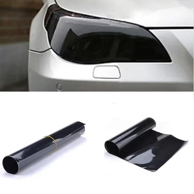 Headlights Protective Film Vinyl Film Sticker Auto Headlight Taillight Film Tint Vinyl Sheet Sticker Universal Multicolor