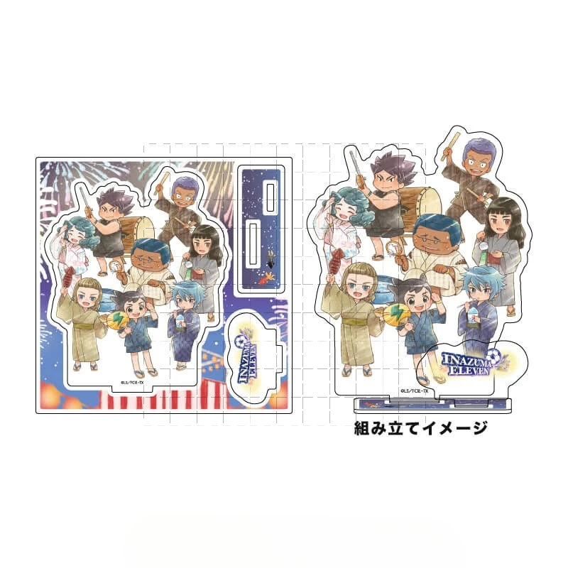 Anime INAZUMA ELEVEN 11 Figure Doll Game Endo Mamoru Asuto Inamori Ryohei Haizaki Acrylic Stand Model Plate Cosplay Toy Gift