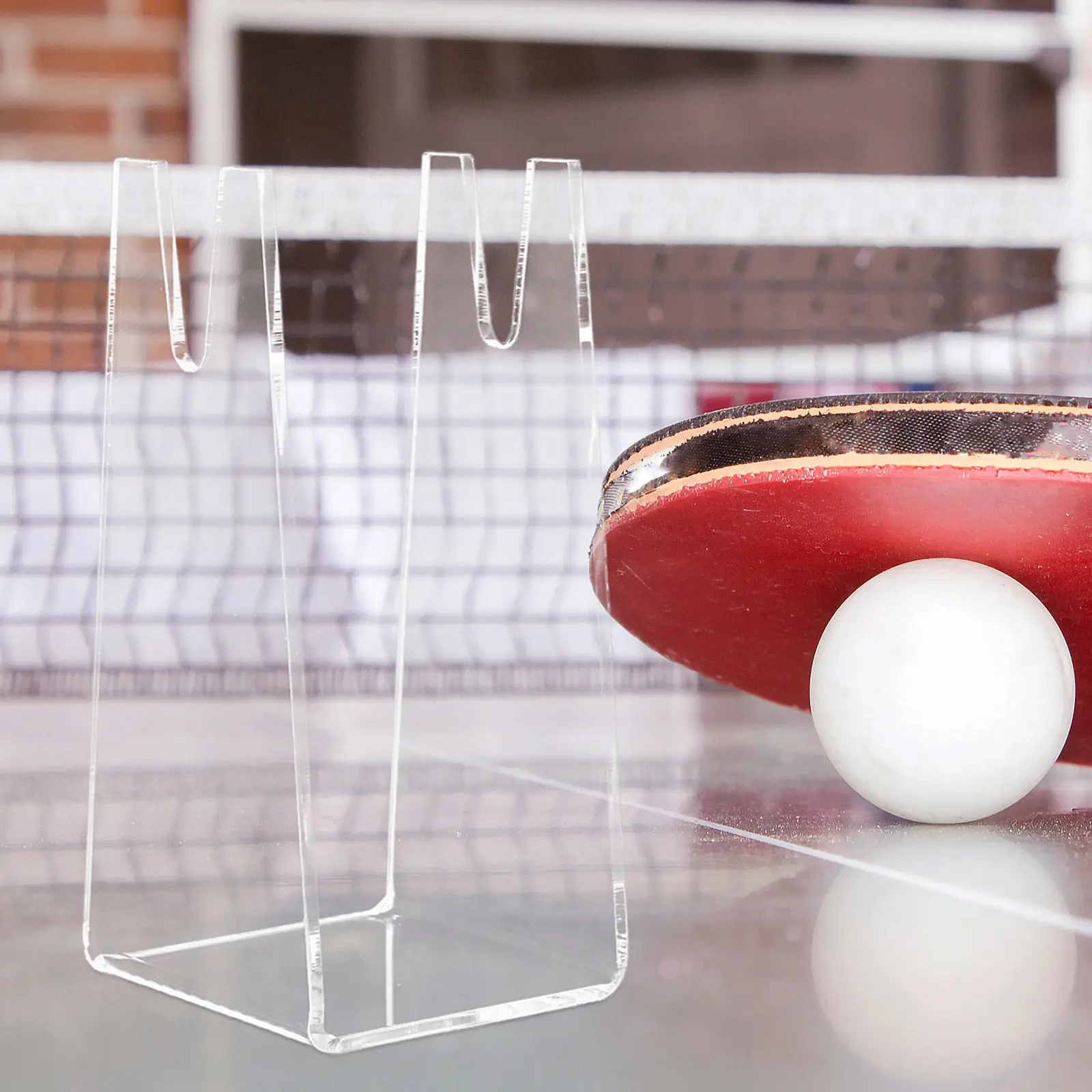 

Подставка для теннисных ракеток из прозрачного акрила толщиной 3 мм, многофункциональная стойка для хранения ракеток, устойчивое основание для дома, гаража, офиса