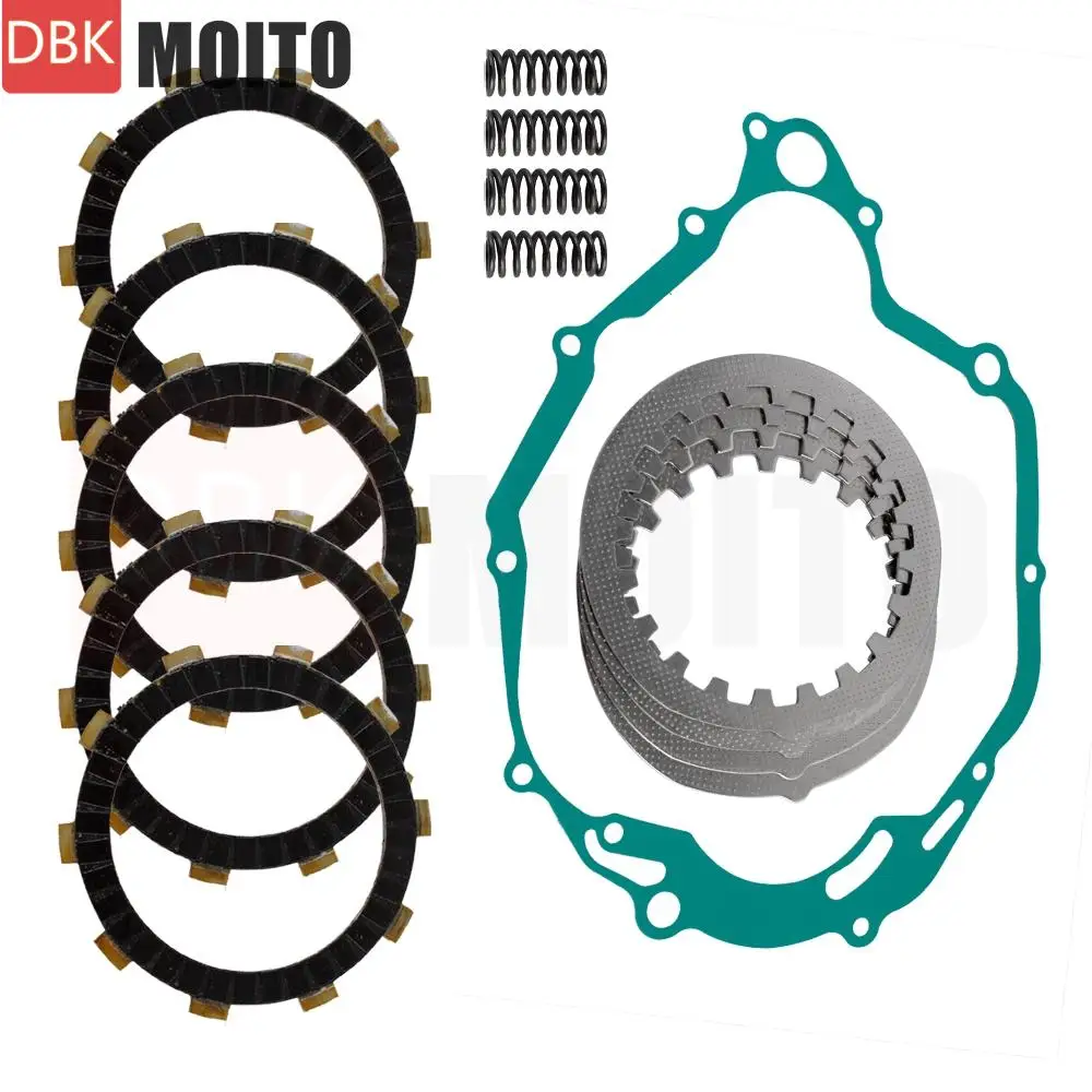 

Motorcycle Complete Clutch Kit Heavy Duty Springs Cover Gasket Separator Plates For Yamaha Trailway 200 TW200 1987-2021